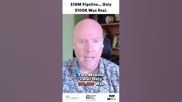 The $10M Pipeline That Was Actually $100K | Why You Must Trust Your Gut With Sales Forecasts