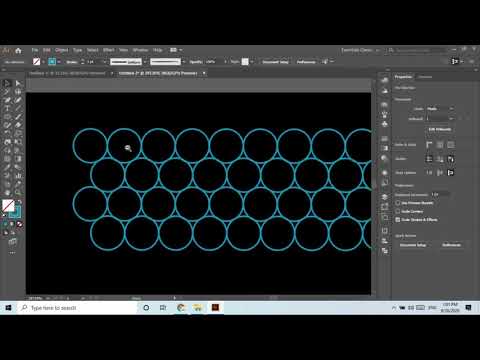 Dynamic Circle Wave | Wavy Circle Lines in Illustrator | 2 Minute Adobe Illustrator Tutorial