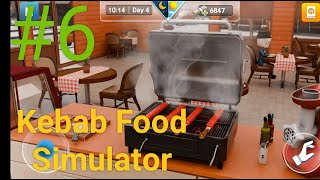 Cooking Up Fun in KEBAB FOOD CHEF SIMULATOR!" । Gameplay #6 । by Mr Tukai Gamer