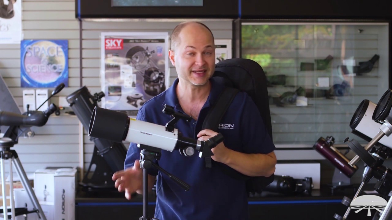 Overview of the Orion GoScope 80mm Backpack Refractor Telescope Kit - Orion Telescopes