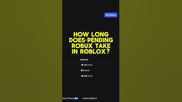 how long does pending robux take in roblox
