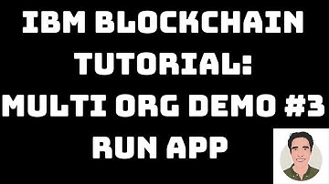 IBM Blockchain Tutorial: Multiple Organization and Multiple Peer App Demo #3 - Run the App
