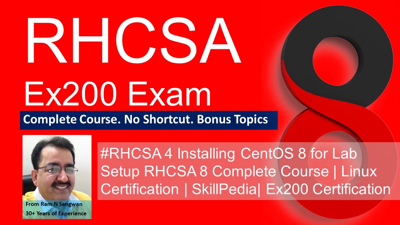 #RHCSA Installing CentOS 8 | RHCSA 8 Complete Course | Linux ...