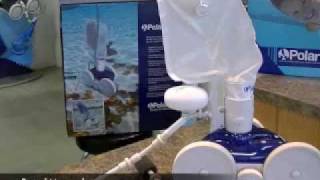 Why does my polaris 280 spray water out of the pool?