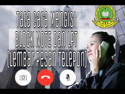 Video: Cara Menulis Program Telepon Untuk Membaca Buku