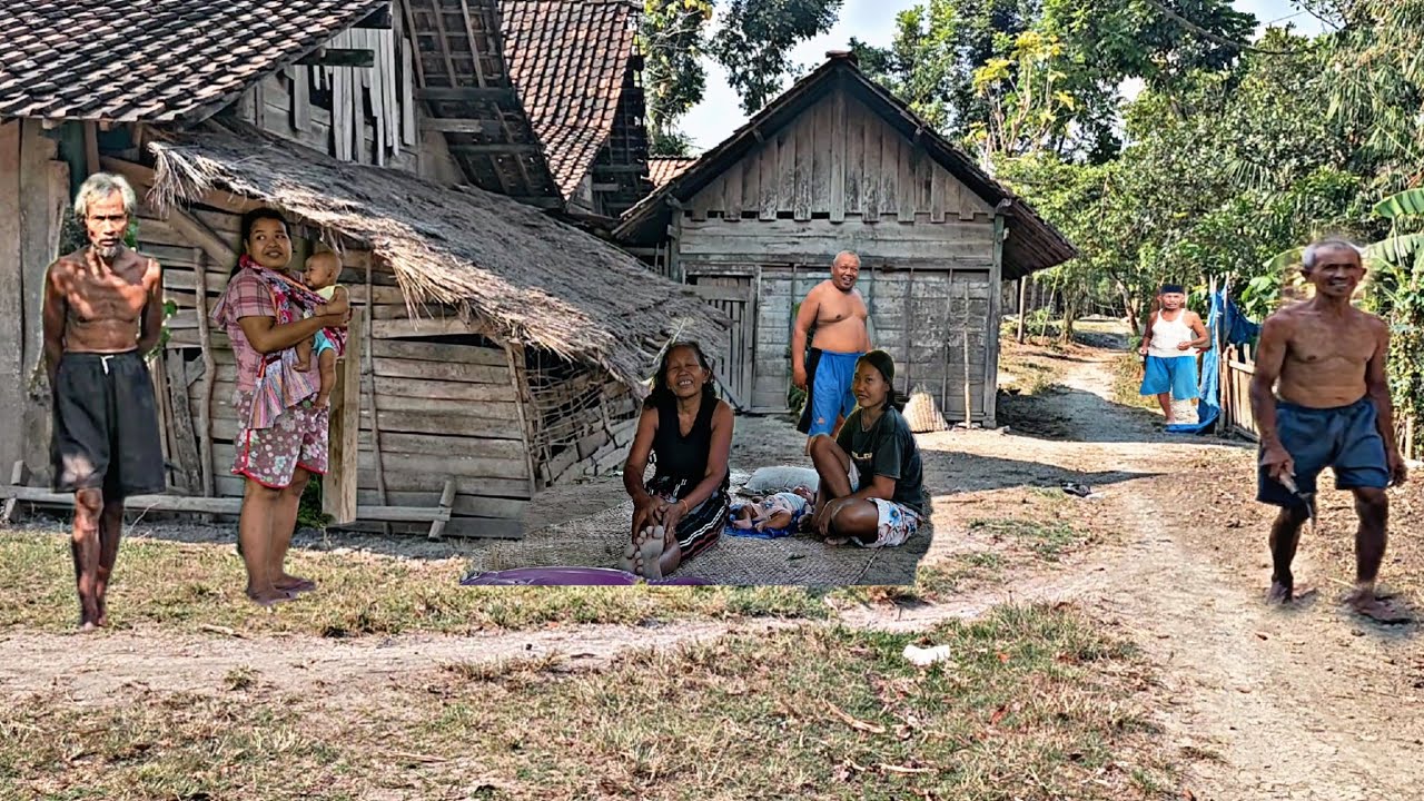 Alami Sekali Hemmm‼️Suasana Perkampungan Di Sini Seperti Th 70an,Degan Pemandangan Khas Suku Jawa