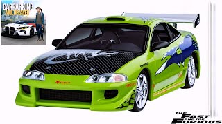 Mitsubishi Eclipse 1995 Fast Furious in Car Parking screenshot 4