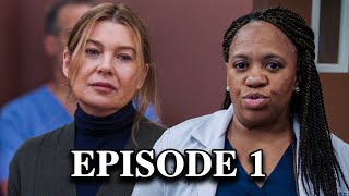 GREY'S ANATOMY Season 20 Episode 1 Recap | Ending Explained