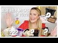 BEST HAIR MASKS OF 2020! I TRIED A NEW HAIR MASK EVERY WEEK THIS YEAR AND THESE ARE MY TOP 6.