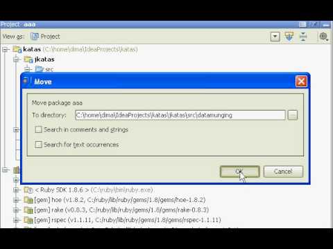 moving package in IntelliJ