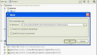 moving package in IntelliJ