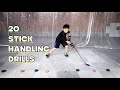 Hockey Training At Home "20 Stickhandling Drills"