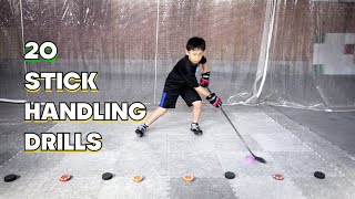 Hockey Training At Home "20 Stickhandling Drills" screenshot 5