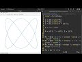 Lissajous Curve Illusion Animation Using GNU Octave: Rotation Matrices