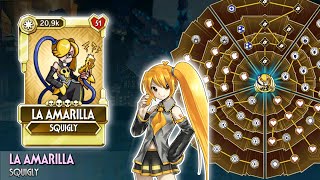 Completando el arbol de habilidad y evolucion a diamante squigly la amarilla - skullgirls mobile