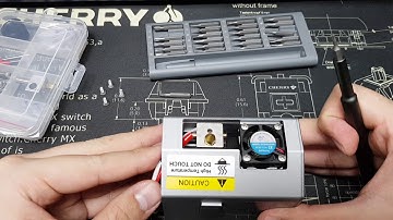 Snapmaker change nozzle parts