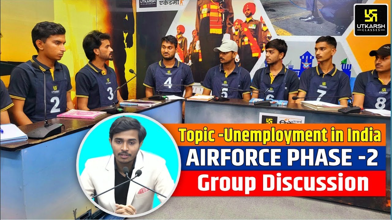 unemployment-in-india-mock-group-discussion-air-force-phase-2