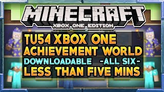 Minecraft Achievements: TU54 Update (ALL ACHIEVEMENTS) Xbox One/Windows 10