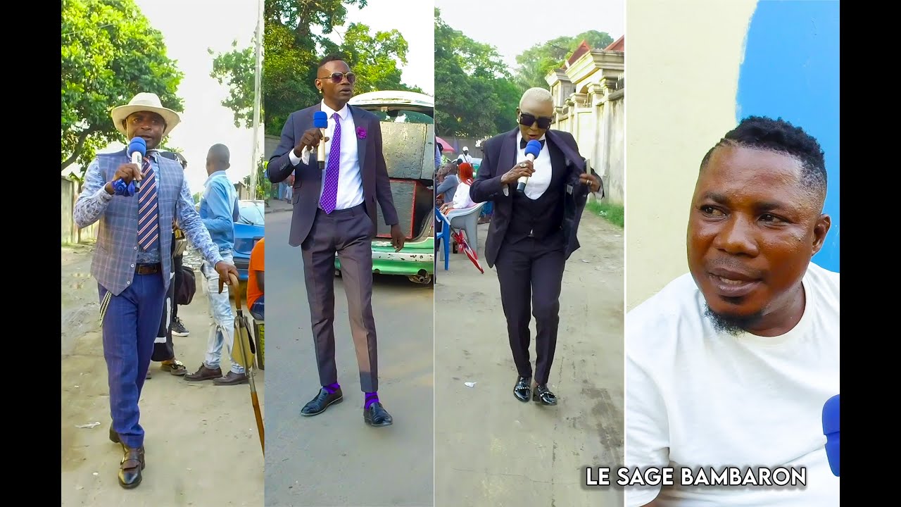 La Sape au Congo Brazzaville Le sage Bambaron Frappe encore