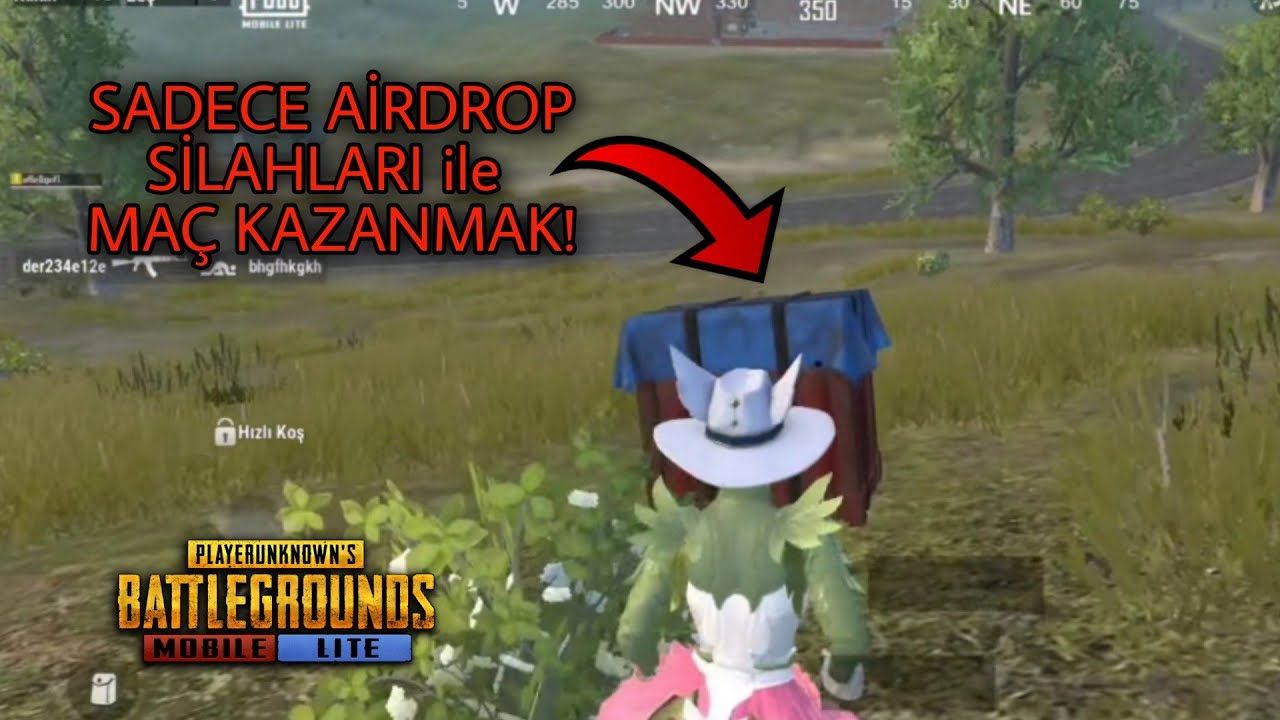 SADECE DROP SİLAHLARI ile MAÇ KAZANMAK 😯 PUBG MOBİLE Lite