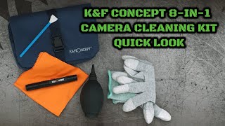 K&F Concept 8-in-1 Camera Cleaning Kit: Quick Look