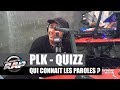 Capture de la vidéo Plk - Quizz "Qui Connaît Les Paroles ?" #Planèterap