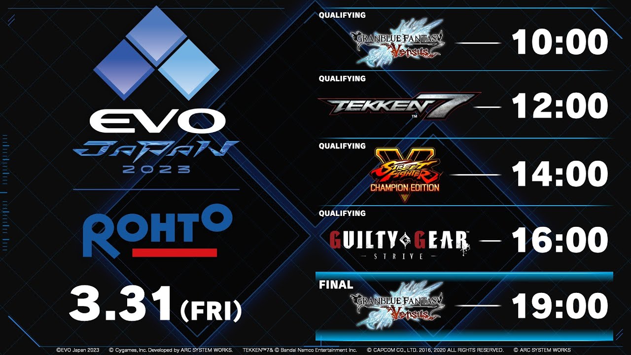 EVO JAPAN 2023 Day1 MainStage YouTube