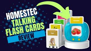 Homestec Talking Flash Cards. AMAZING LEARNING TOOL!