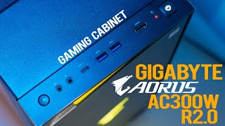 GIGABYTE AC300W R2 Gaming Cabinet Review | The Coolest Budget RGB Auros Cabinet for Your PC!! 2019