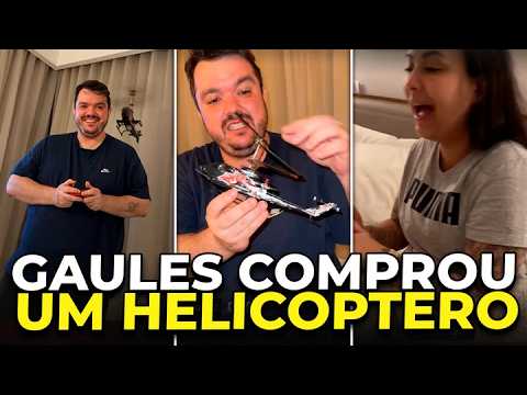 GAULES E LETT EM BARCELONA, GAULES COMPRA UM HELICÓPTERO | CORTES DO GAULES