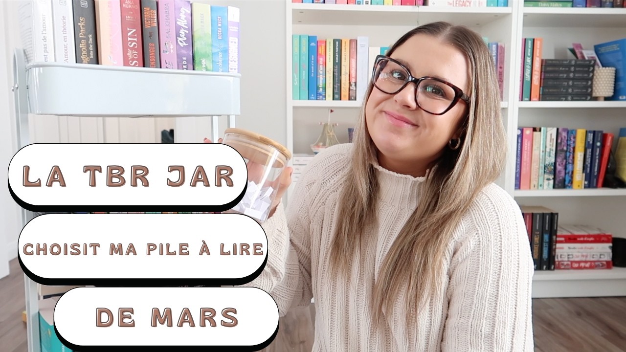 La TBR Jar choisit ma pile à lire du mois de mars