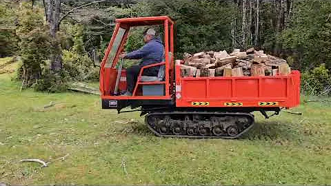 5T MINI Tracked Dumper Crawler Dumper Truck Mini Track Loader 1T Tracked Carrier for Sale