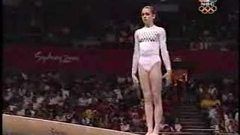 Lisa Skinner - 2000 Olympics Team Prelims - Balanc...