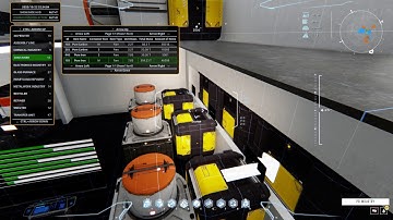 Dual Universe - Industry HUD new feature - Storage monitoring 1st version