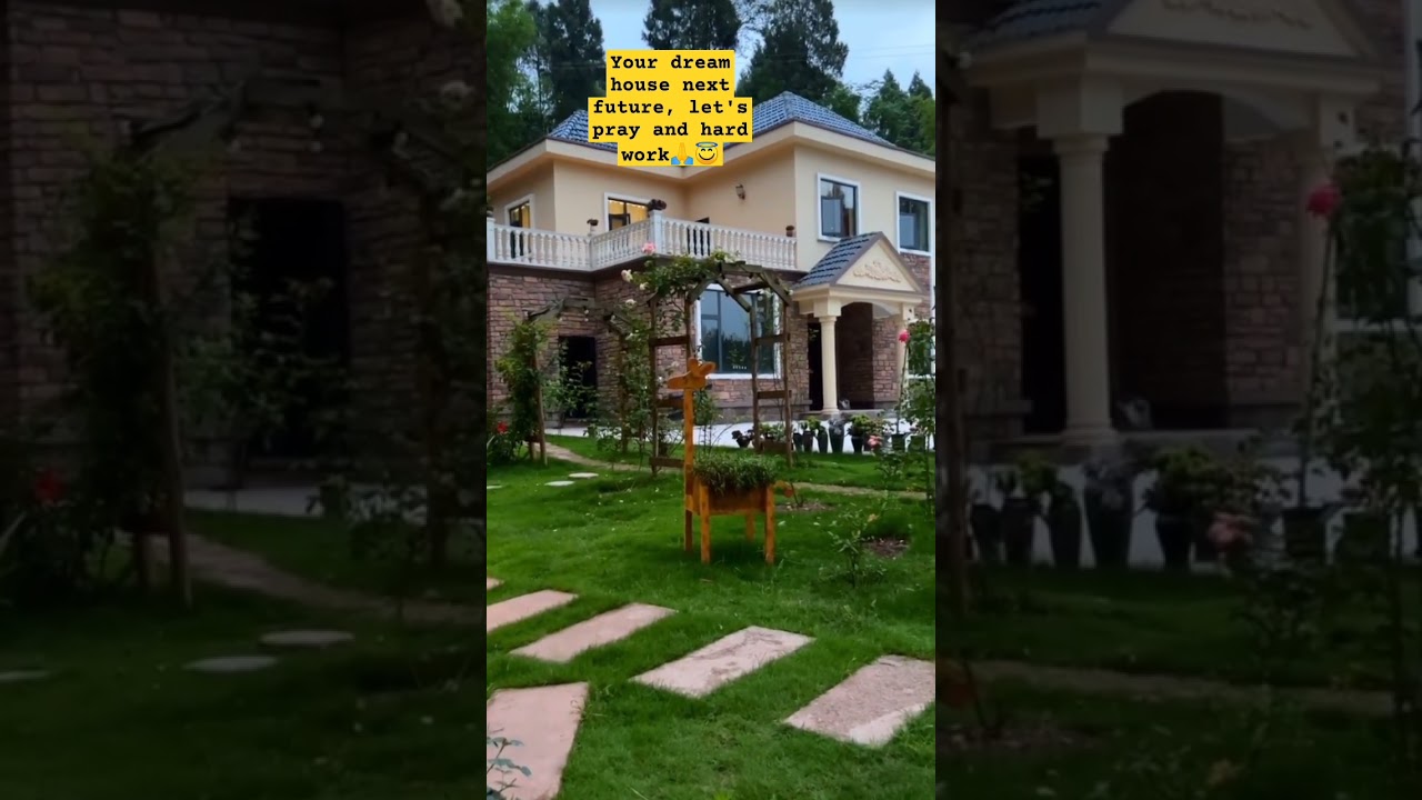 Your dream house next future, let's pray and hardwork 😇 