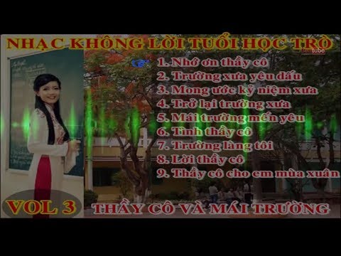 nhạc không lời về thầy cô tại Xemloibaihat.com