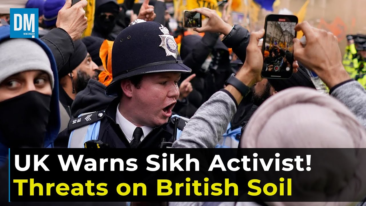 UK Security Warns Sikh Activist of Threats on British Soil | Sky 522 | DM News English