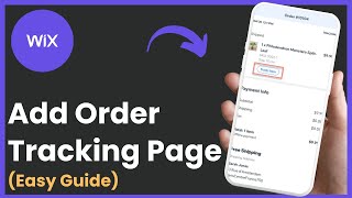 How To Add Order Tracking Page On Wix (2025) !