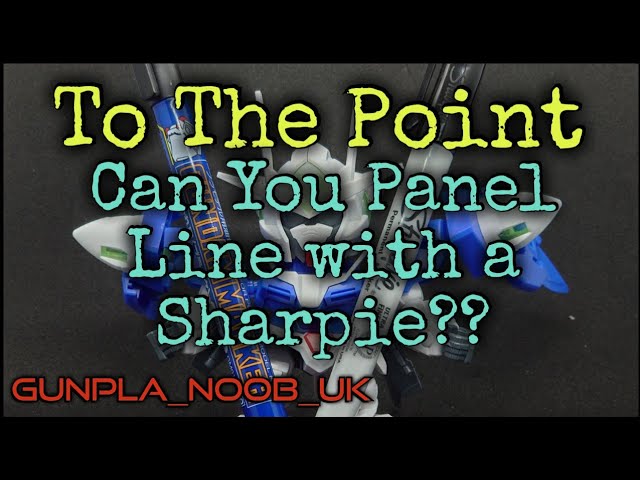 Cheap and easy gunpla detailing w/ Metallic Sharpies! - HOT TIP 