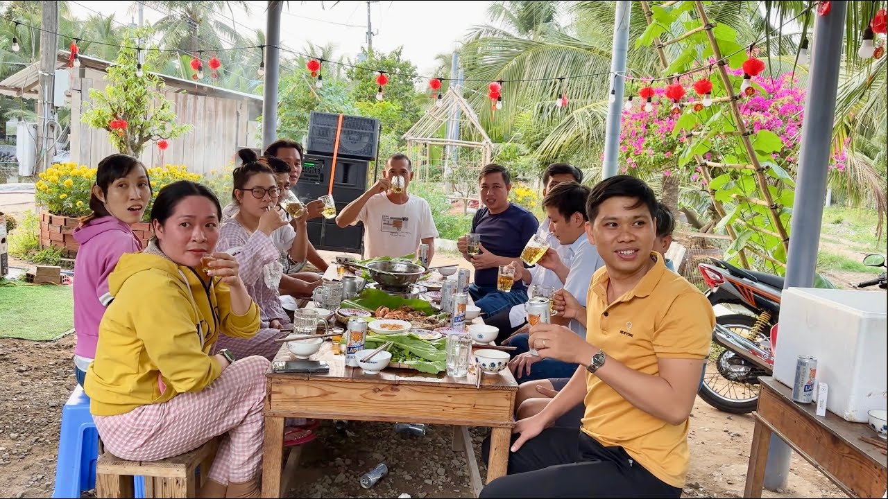TIỆC HỢP MẶT ANH EM BÊN VỢ ĐẦU NĂM MỚI 2026 - CHÒI LÁ QUÊ # T 159