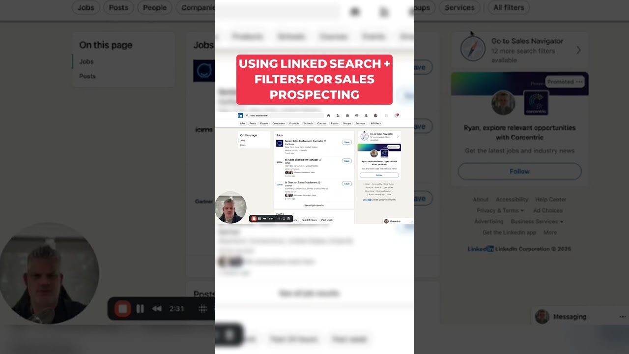 LinkedIn Is A Search Engine For Sales Prospecting 