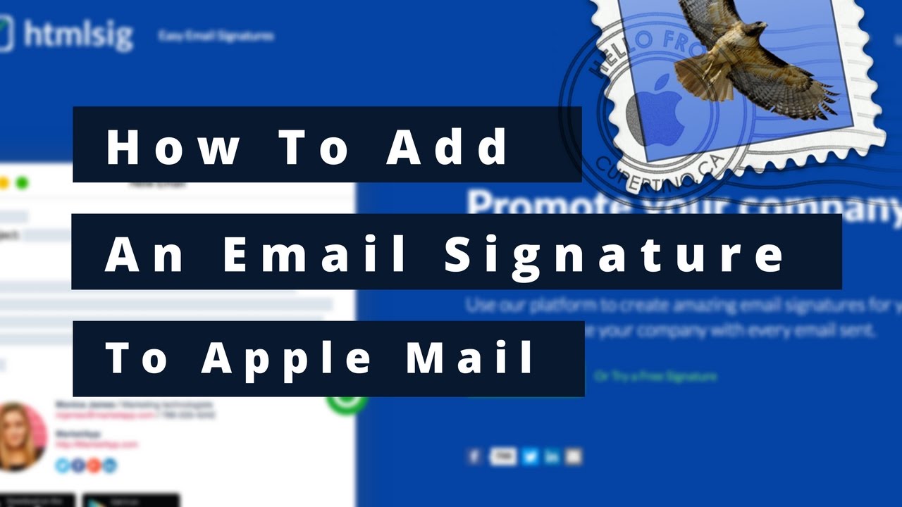 how to add signature to mail on mac how to add signature to mail on mac