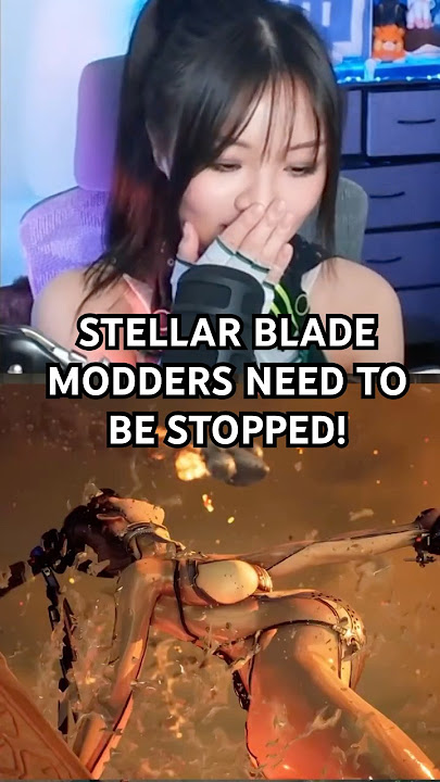 PREGNANT EVE MOD?! HUH. π#stellarblade #stellarbladegameplay #gaming #reels
