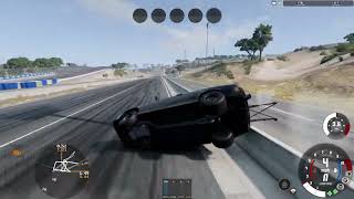 Subaru SVX Drag VS Drag 3000HP BMW E36 + CRASH / BEAMNG /