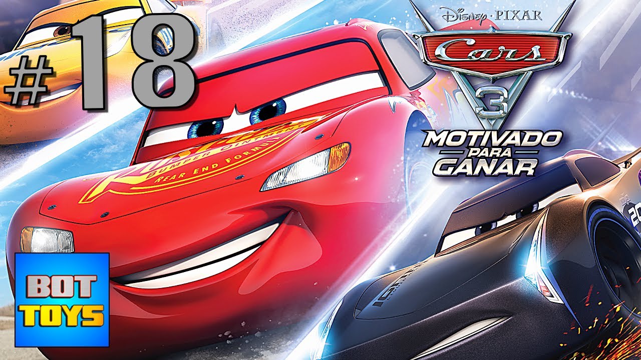 CARROS 3 (PS4/PS3/XBOX ONE/XBOX 360/Wii U/SWITCH) #18 - McQueen vs. Chick  Hicks! (Dublado em PT-BR) 