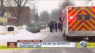 Two shot dead on Detroit's northeast side