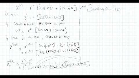 Proving De Moivre Theorem using Mathematical induction