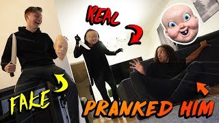 I Pranked Him With Fake Happy Death Day And The Real One Showed Up