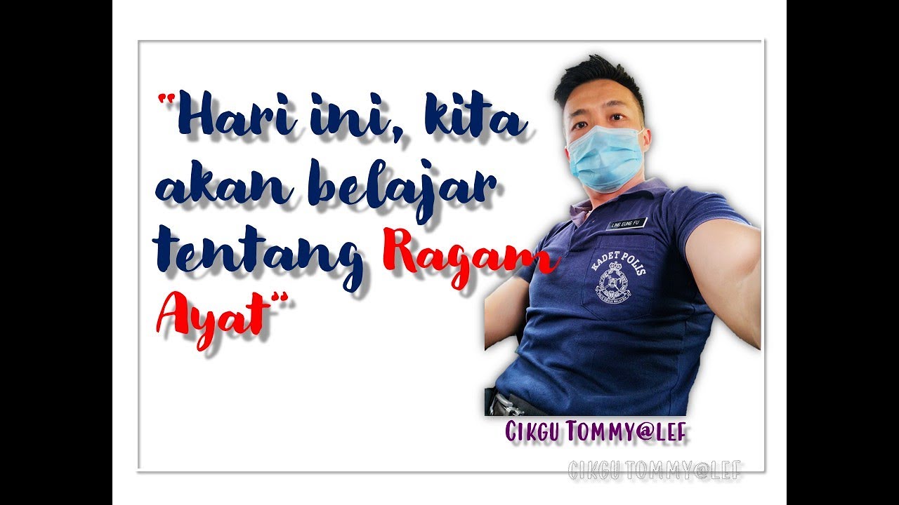 SINTAKSIS: RAGAM AYAT - BAHASA MELAYU STPM SEMESTER 2