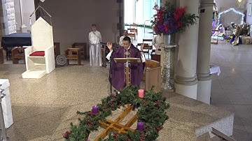 (2020-12-06) December 6, 2020. 8.00am Mass for the 2nd Sunday in Advent